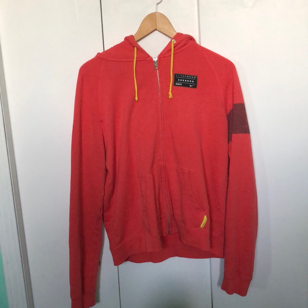 Nike zip up Hoddie